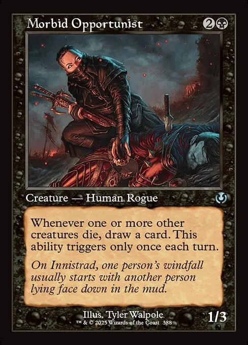 Morbid Opportunist · Innistrad Remastered 388/495