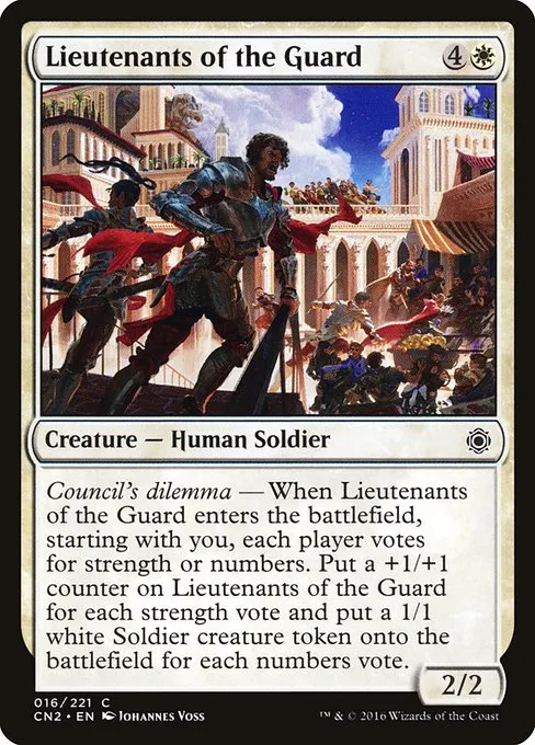 Lieutenants of the Guard · Conspiracy: Take the Crown 16/222