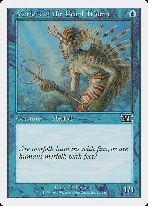 Merfolk of the Pearl Trident · Classic Sixth Edition 82/351