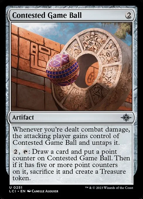 Contested Game Ball · The Lost Caverns of Ixalan 251/416
