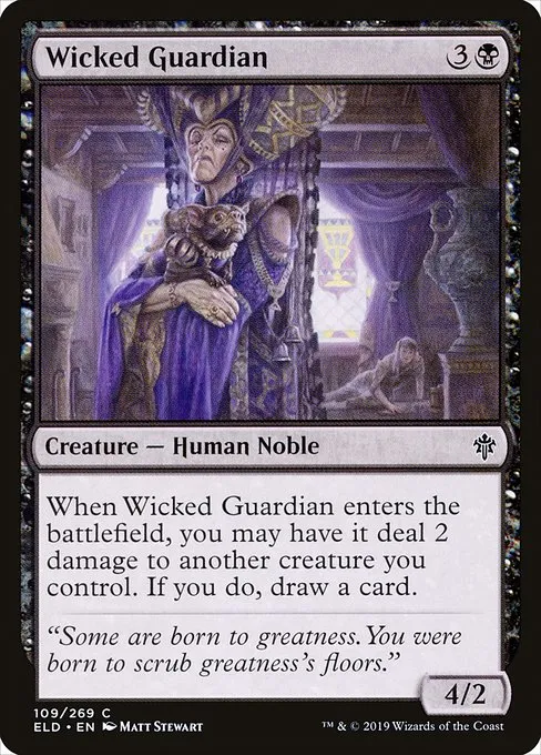 Wicked Guardian · Throne of Eldraine 109/398