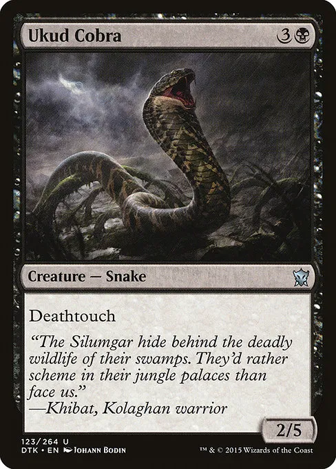 Ukud Cobra · Dragons of Tarkir 123/264