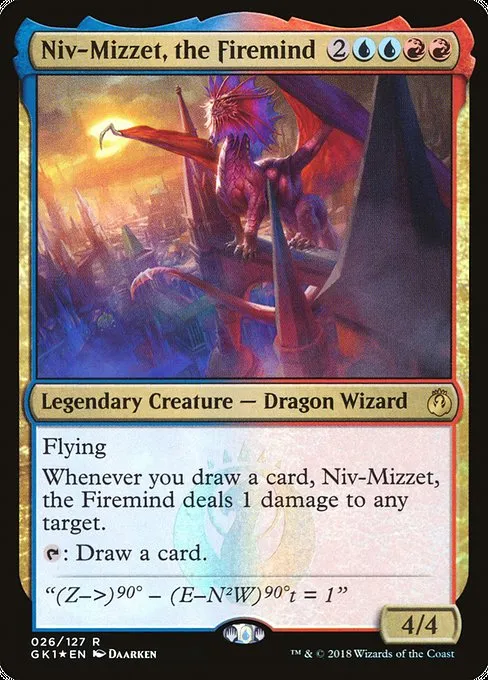 Niv-Mizzet, the Firemind · GRN Guild Kit 26/127
