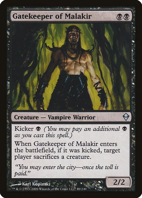 Gatekeeper of Malakir · Zendikar 89/269