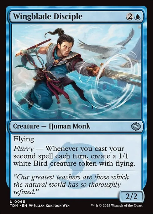Wingblade Disciple · Tarkir: Dragonstorm 65/427