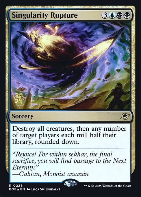 Singularity Rupture · Edge of Eternities Promos 228s/160