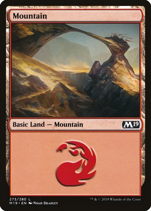 Mountain · Core Set 2019 273/314