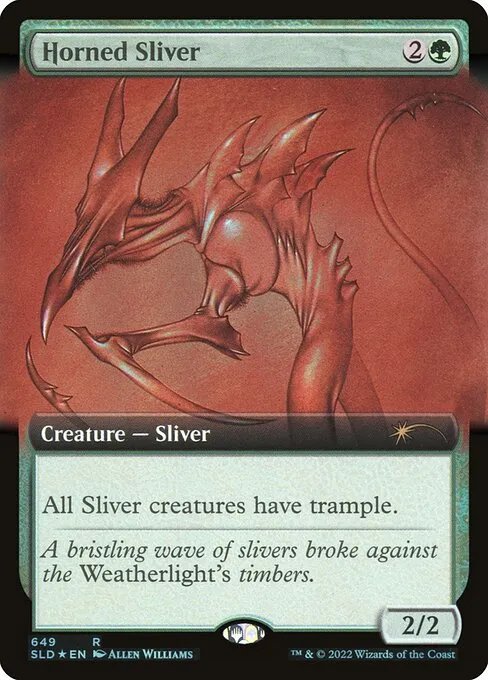Horned Sliver · Secret Lair Drop 649/2547