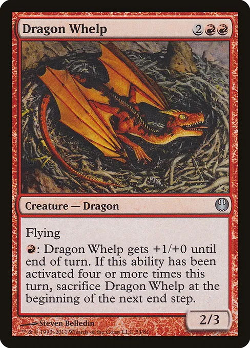 Dragon Whelp · Duel Decks: Knights vs. Dragons 54/81