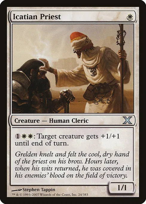 Icatian Priest · Tenth Edition 24/510