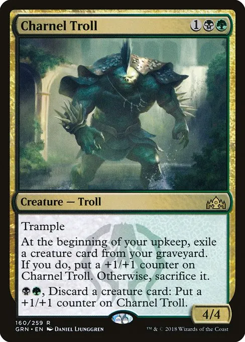 Charnel Troll · Guilds of Ravnica 160/273