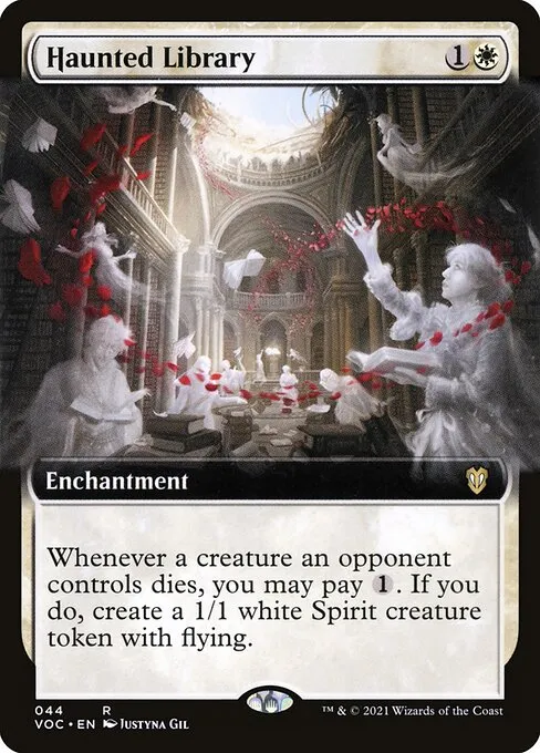Haunted Library · Crimson Vow Commander 44/188