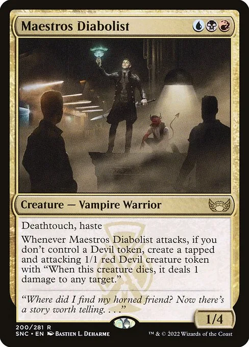 Maestros Diabolist · Streets of New Capenna 200/513