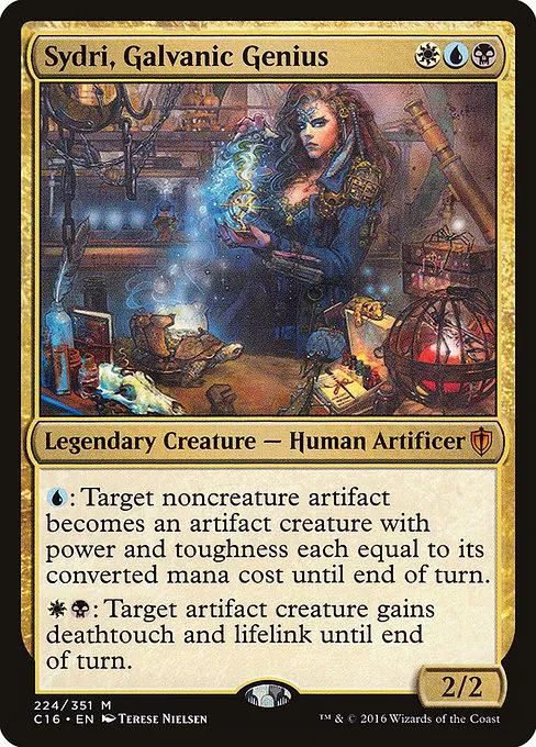 Sydri, Galvanic Genius · Commander 2016 224/351