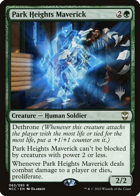 Park Heights Maverick · New Capenna Commander Promos 63p/75