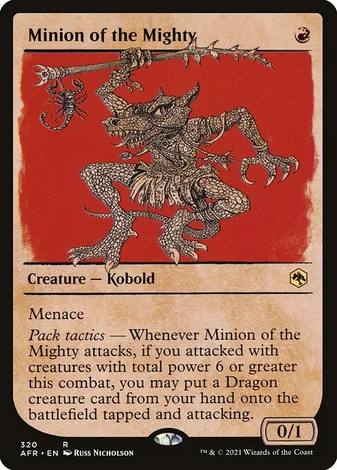 Minion of the Mighty · Adventures in the Forgotten Realms 320/424