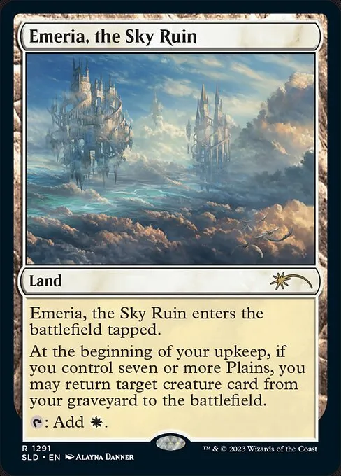 Emeria, the Sky Ruin · Secret Lair Drop 1291/2547