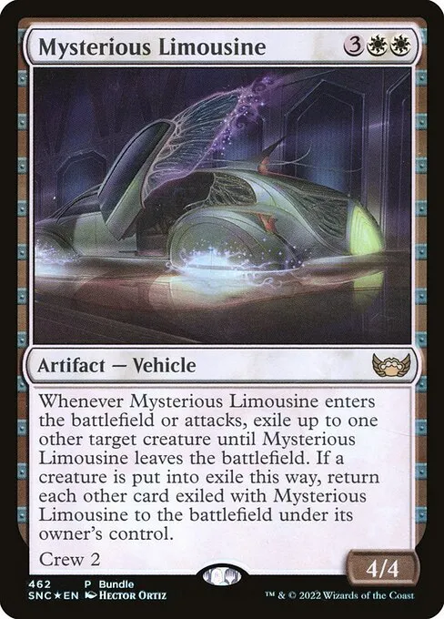 Mysterious Limousine · Streets of New Capenna 462/513