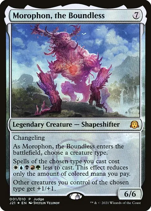 Morophon, the Boundless · Judge Gift Cards 2021 1/10