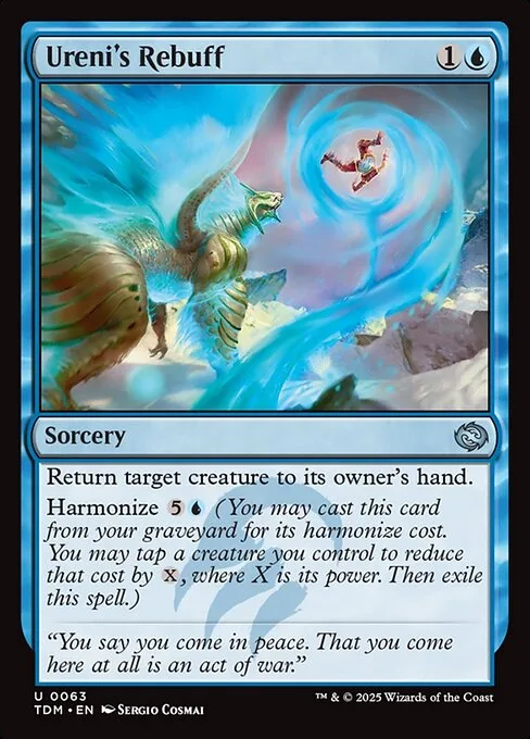 Ureni's Rebuff · Tarkir: Dragonstorm 63/427