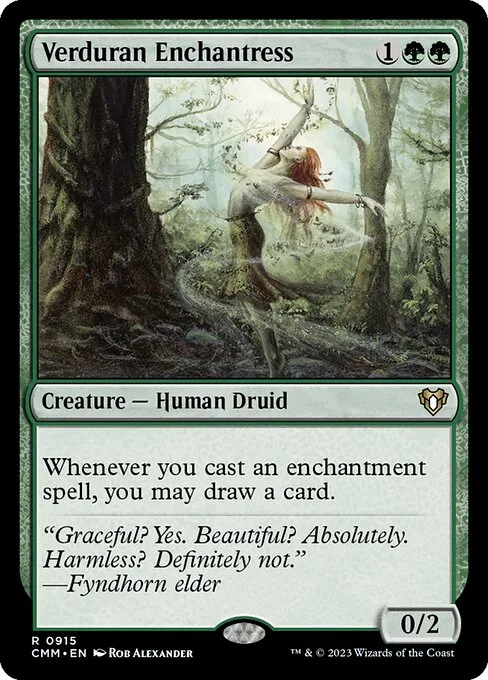 Verduran Enchantress · Commander Masters 915/1067