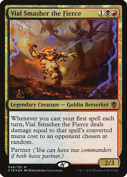 Vial Smasher the Fierce · Commander 2016 49/351