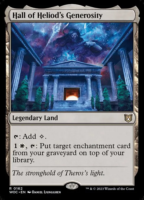 Hall of Heliod's Generosity · Wilds of Eldraine Commander 162/173