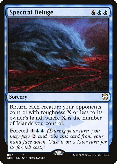 Spectral Deluge · Kaldheim Commander 7/119