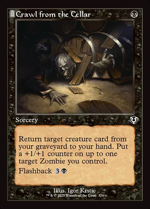 Crawl from the Cellar · Innistrad Remastered 376/495