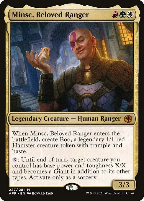Minsc, Beloved Ranger · Adventures in the Forgotten Realms 227/424