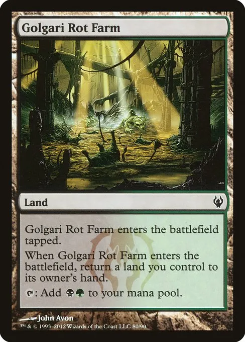 Golgari Rot Farm · Duel Decks: Izzet vs. Golgari 80/90