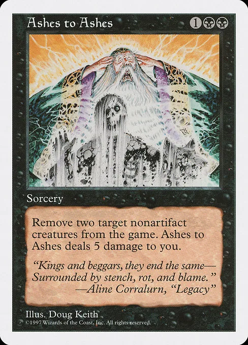 Ashes to Ashes · Fifth Edition 141/460