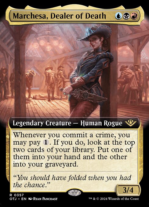 Marchesa, Dealer of Death · Outlaws of Thunder Junction 357/374