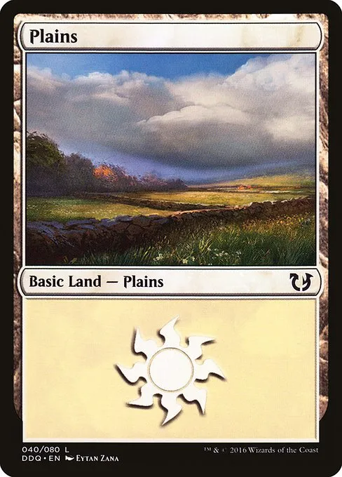 Plains · Duel Decks: Blessed vs. Cursed 40/80
