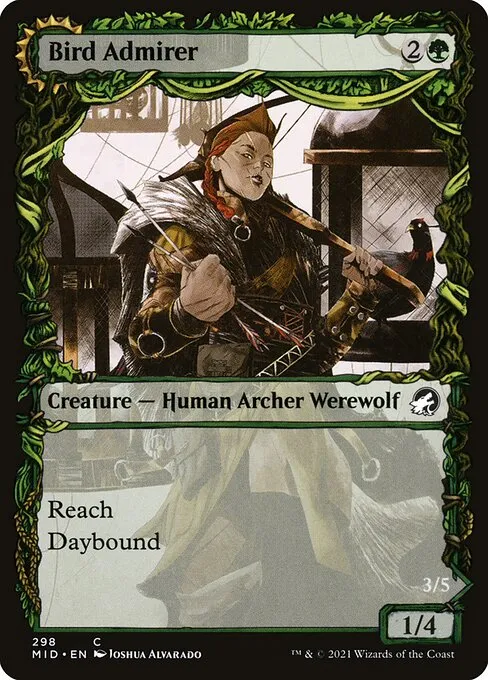 Bird Admirer // Wing Shredder · Innistrad: Midnight Hunt 298/399