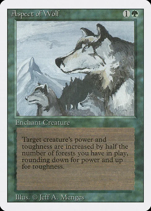 Aspect of Wolf · Revised Edition 186/306