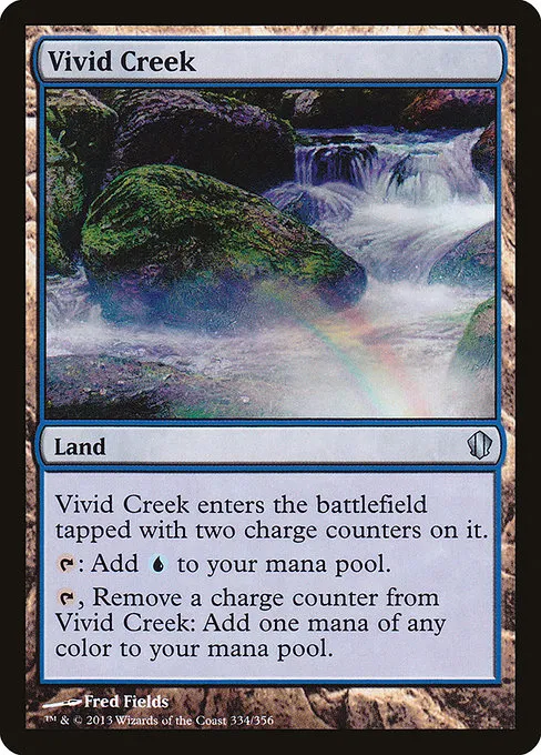 Vivid Creek · Commander 2013 334/356