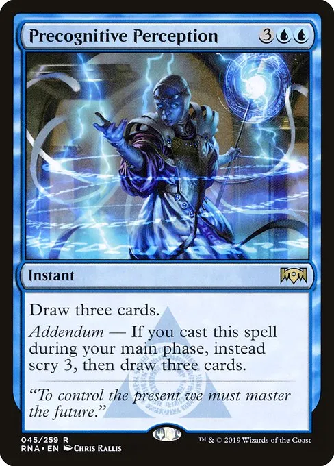 Precognitive Perception · Ravnica Allegiance 45/273
