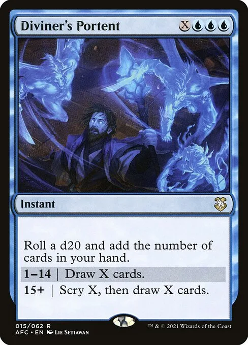 Diviner's Portent · Forgotten Realms Commander 15/331
