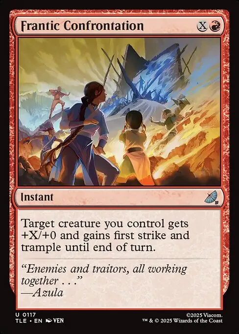 Frantic Confrontation · Avatar: The Last Airbender Eternal 117/317