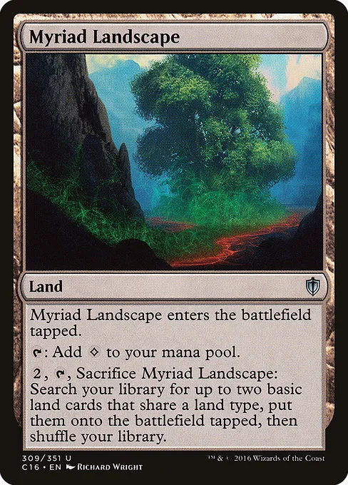 Myriad Landscape · Commander 2016 309/351