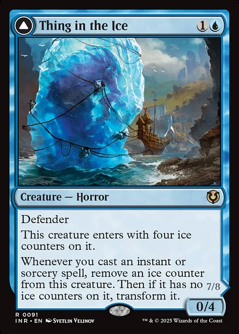 Thing in the Ice // Awoken Horror · Innistrad Remastered 91/495