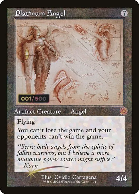 Platinum Angel · The Brothers' War Retro Artifacts 104z/189