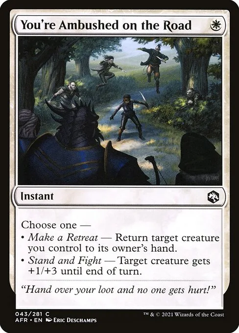 You're Ambushed on the Road · Adventures in the Forgotten Realms 43/424