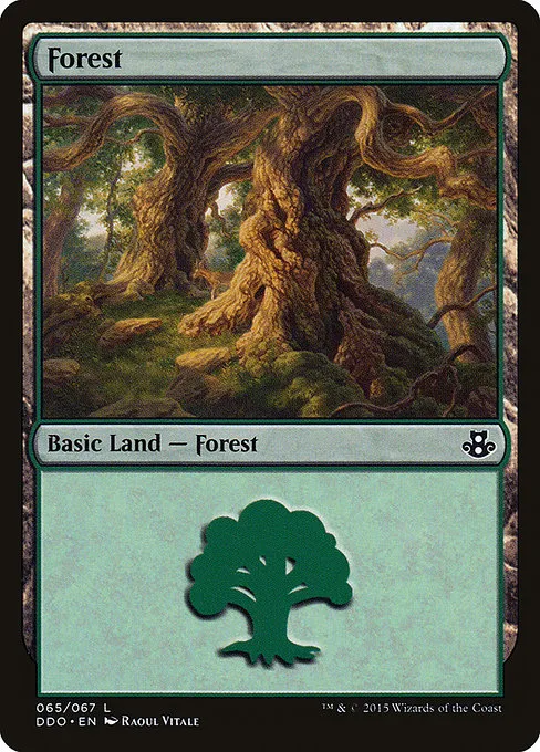 Forest · Duel Decks: Elspeth vs. Kiora 65/67
