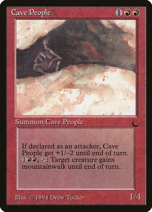 Cave People · The Dark 60/122