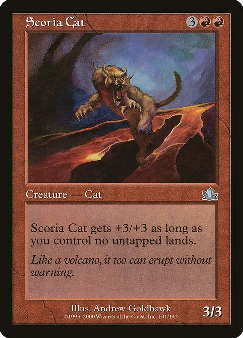 Scoria Cat · Prophecy 101/144