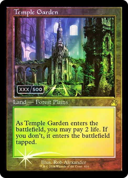 Temple Garden · Ravnica Remastered 414z/531