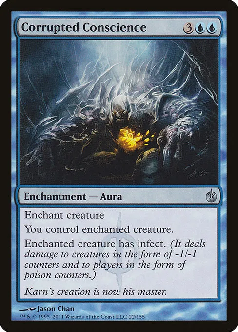 Corrupted Conscience · Mirrodin Besieged 22/155