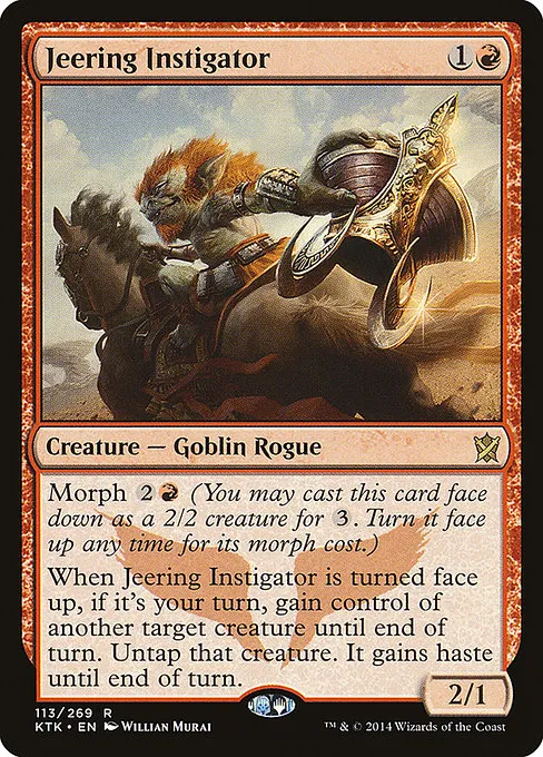 Jeering Instigator · Khans of Tarkir 113/293